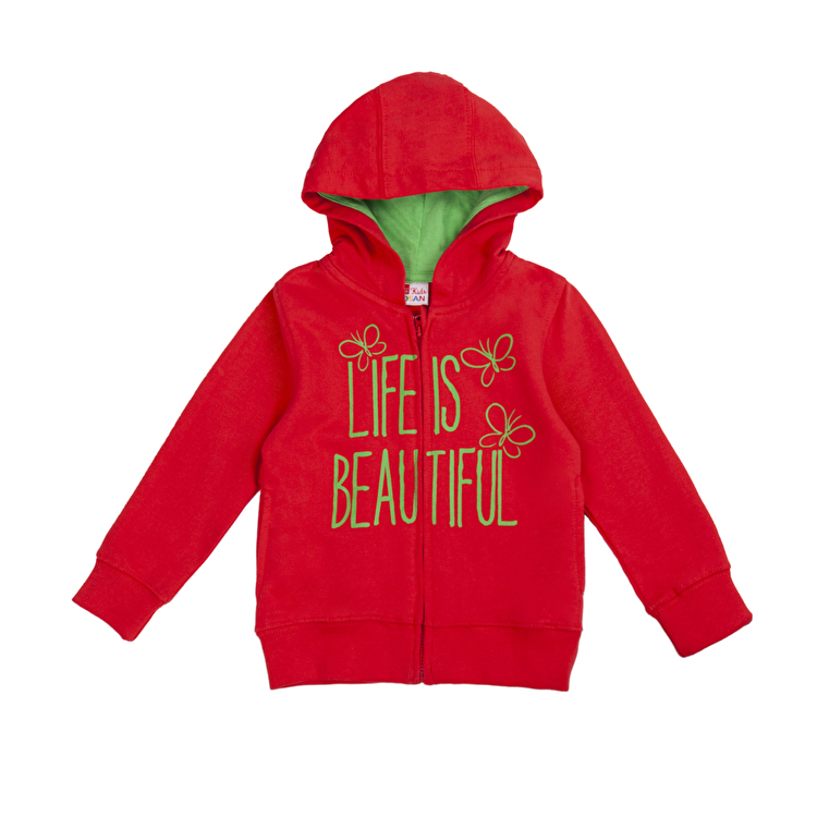 Толстовка Losan Kids girls (416-6601AD/509) Кораловий