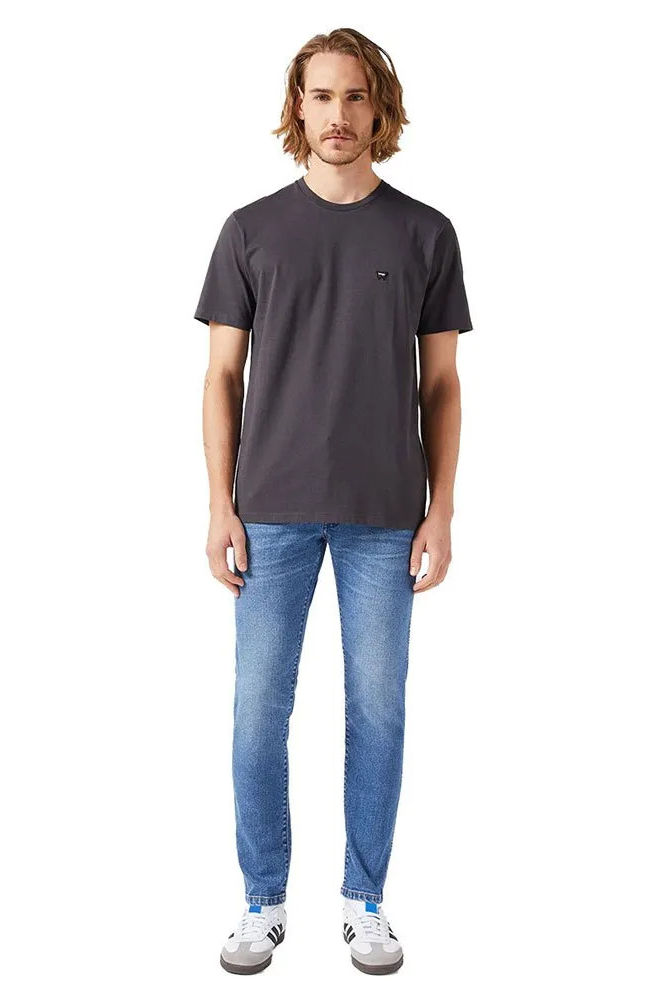 Футболка Wrangler Sign Off Tee Regular Fit (112351320) Черный