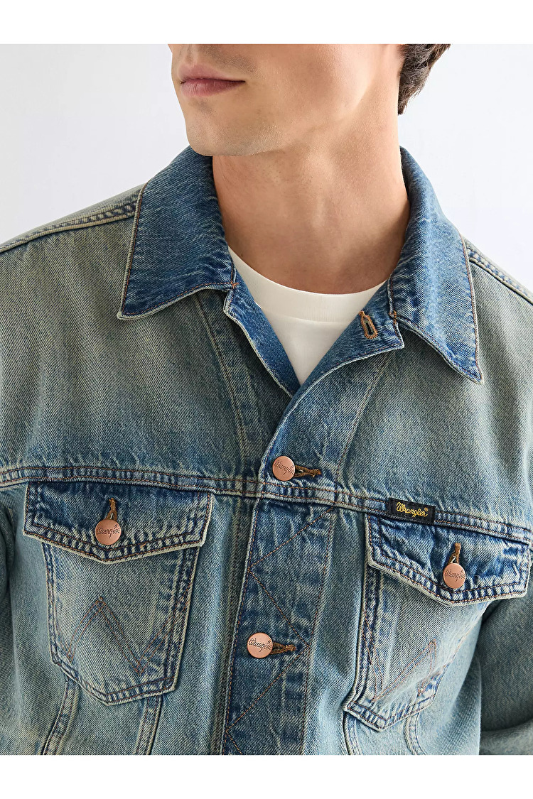 Куртка Wrangler ANTI FIT JACKET Relaxed Fit (112378056) Блакитний