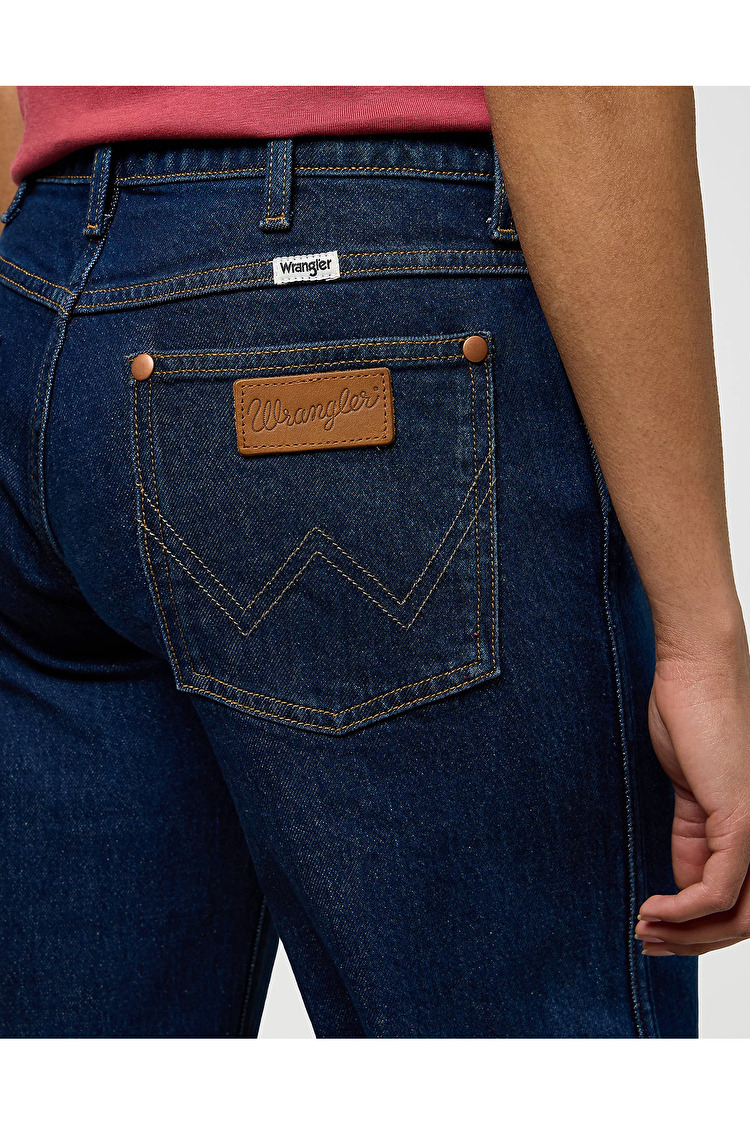 Джинси Wrangler WORLD WIDE WIDE LEG FIT (112372996) Темно-синій