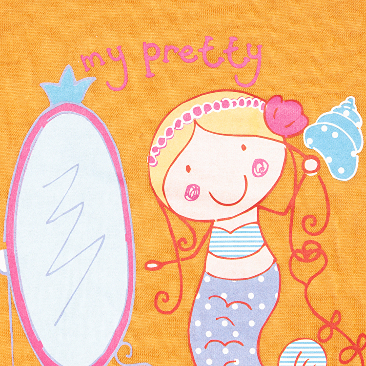 Майка Losan Mc baby girls (018106204/18) Помаранчевий