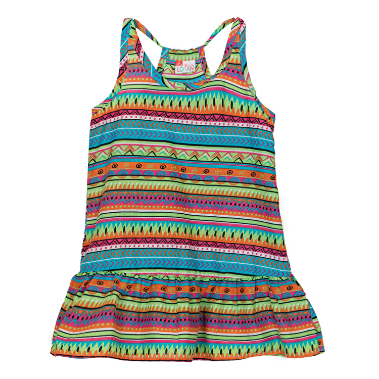 Сарафан Losan Kids girls (416-7021AD/373) Ярко-зеленый