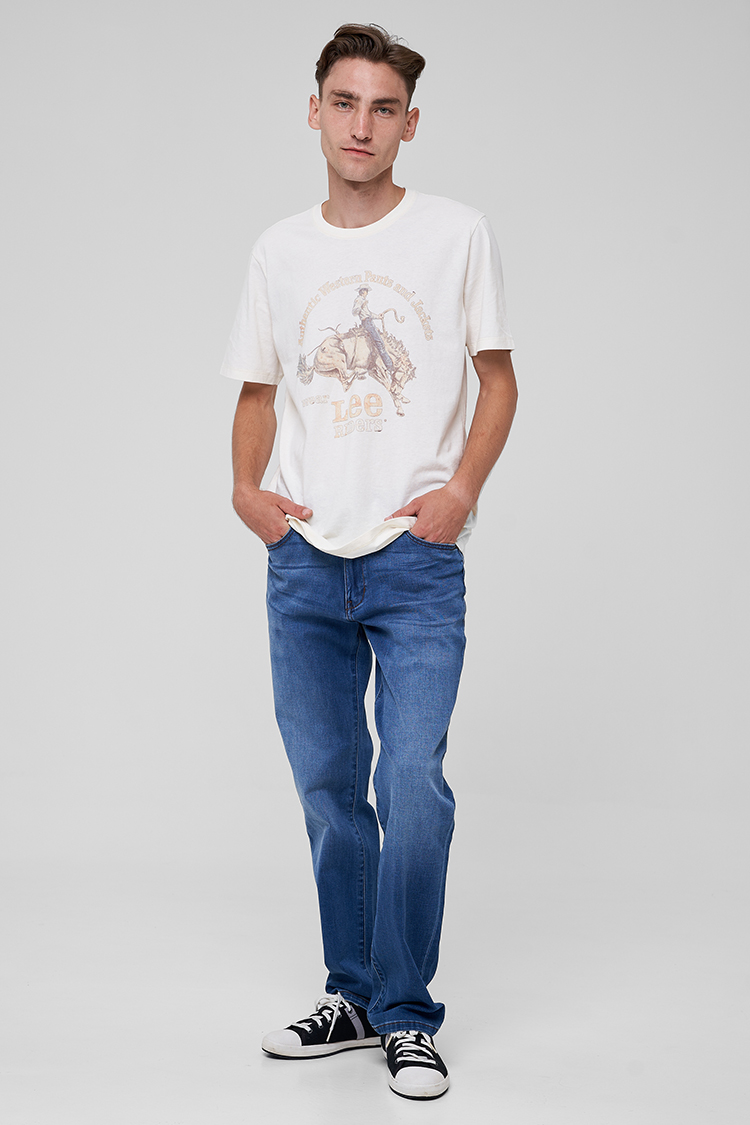 Джинсы Wrangler Arizona Regular Fit (W12OMU91Q) Голубой