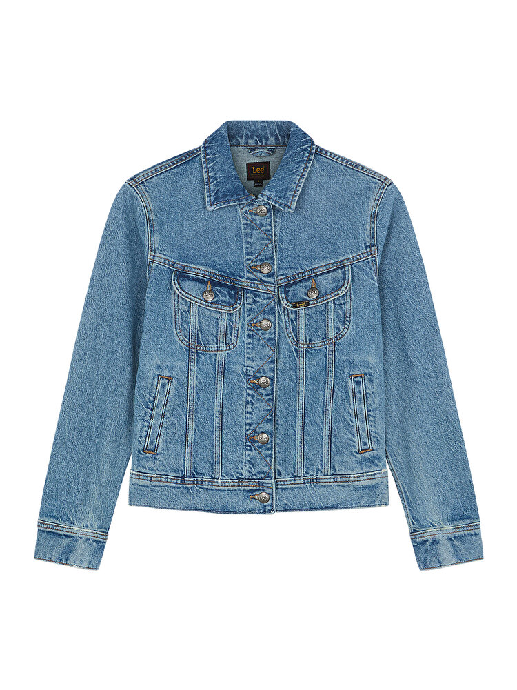 Куртка LEE Rider Jacket Regular Fit (112376956) Голубой