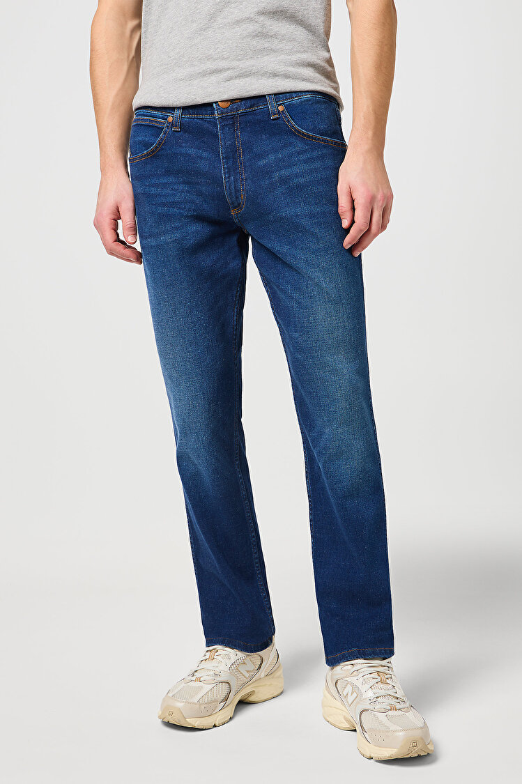 Джинси Wrangler Greensboro Regular Fit (112126867-W15QCJ027) Синій