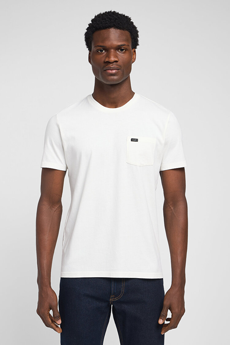 Футболка LEE Pocket Tee ECRU (112320042) Белый