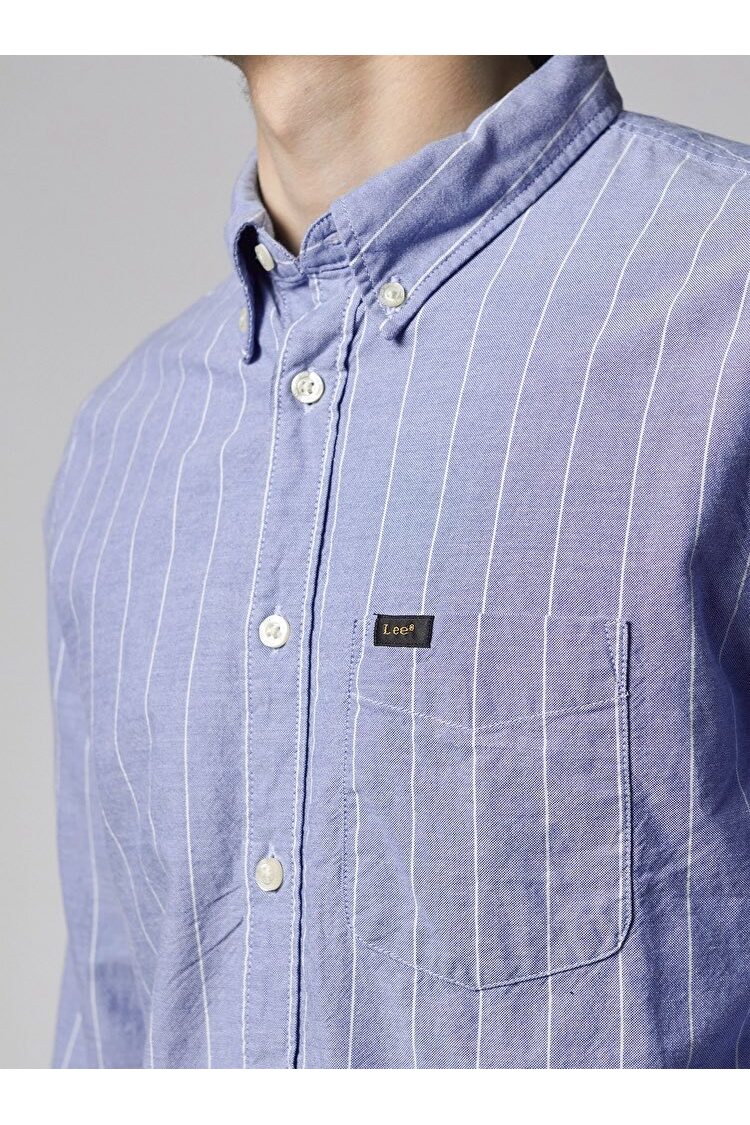 Сорочка LEE Button Down Shirt Regular Fit (L880NCLI) Блакитний