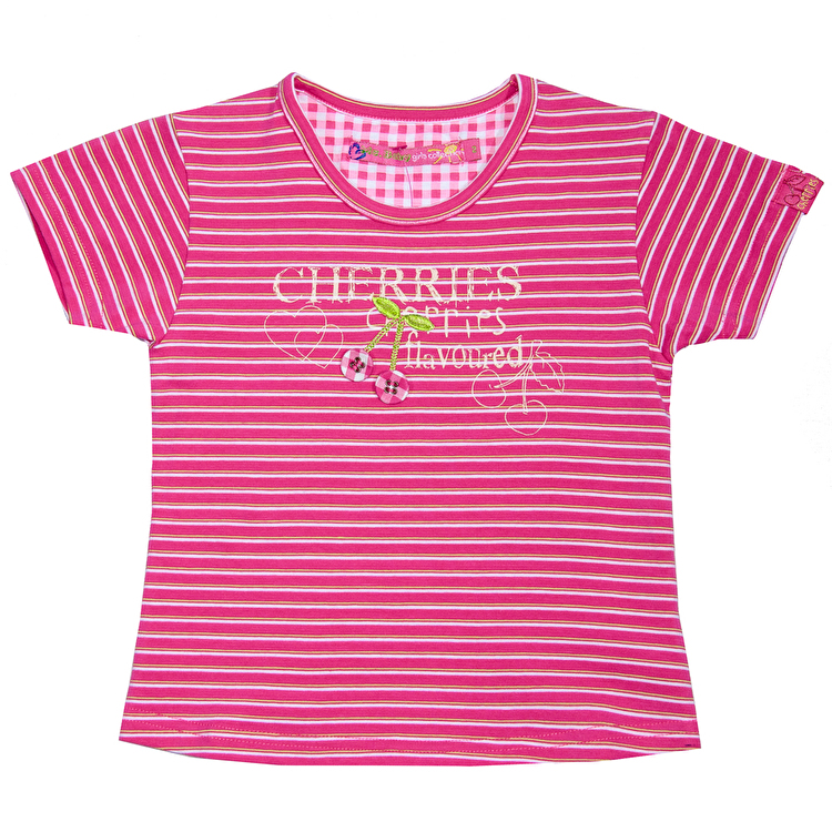 Футболка Losan Mc baby girls (016102904/142) Малиновий