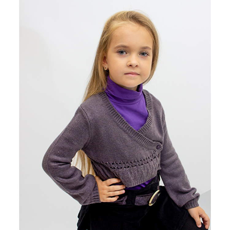 Болеро Losan Mc baby girls (026-5006AD/592) Баклажановый