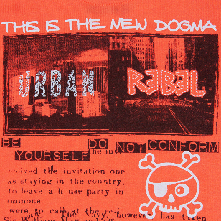 Футболка Losan Kids boys (415-1052AC/303) Помаранчевий