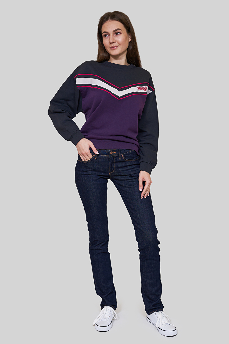 Джинси Wrangler Molly Straight Regular Fit (W26FX454T) Темно-синій