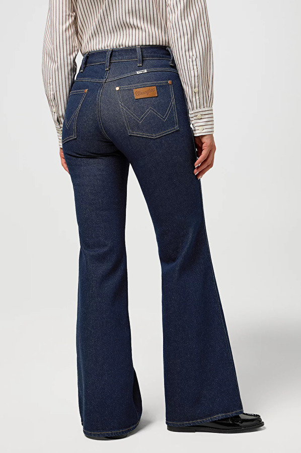 Джинсы Wrangler 70S FLARE Flare (112371179) Синій