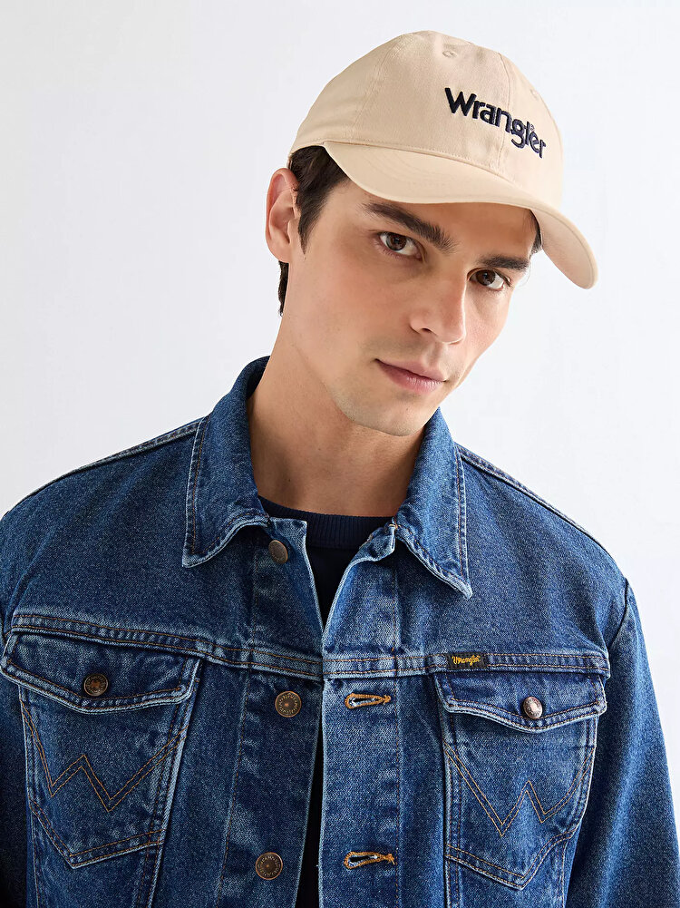 Кепка Wrangler Logo Cap Multiple Fits (112378792) Бежевий