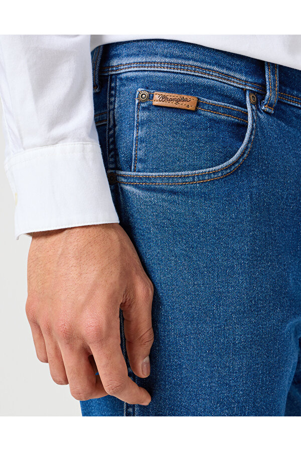 Джинсы Wrangler Texas Regular Fit (112356794) Голубой