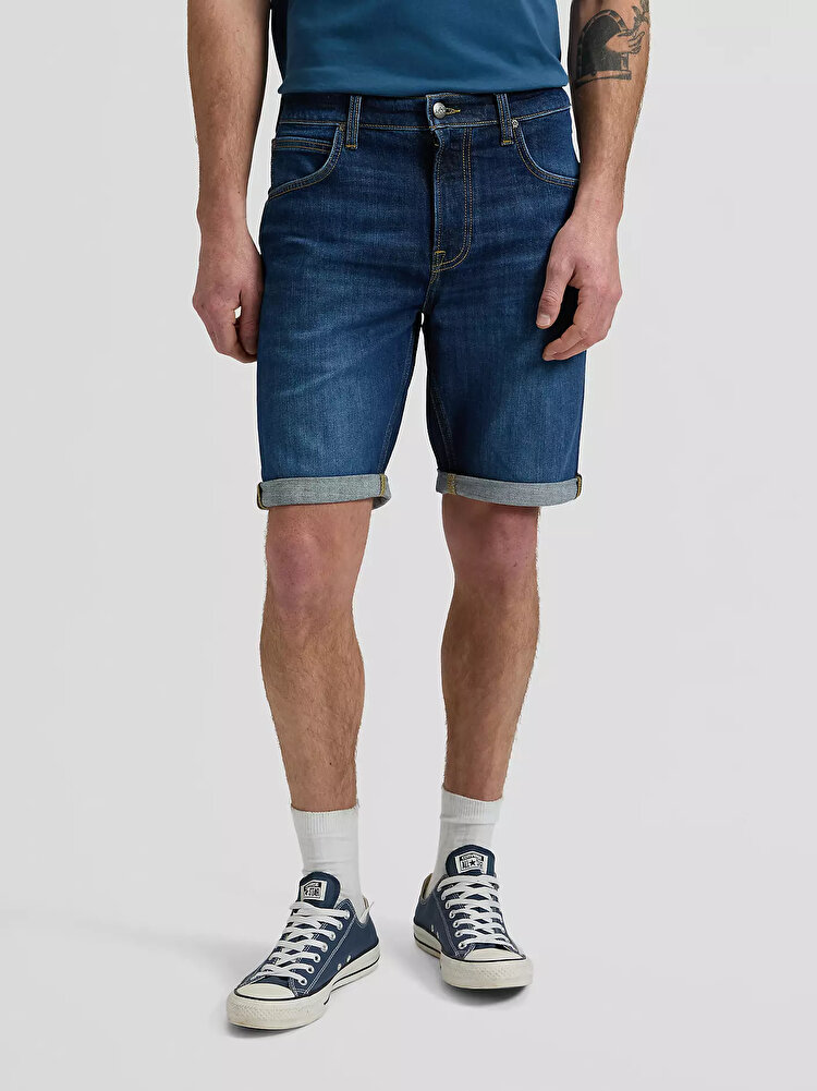Шорты LEE 5 Pocket Short Regular Fit (112377689) Синий