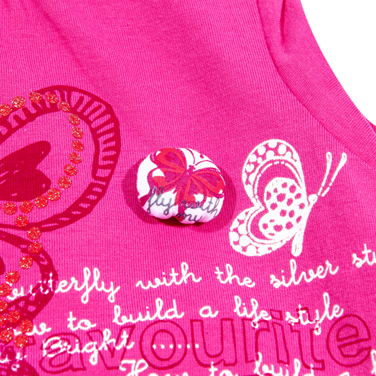 Майка Losan Mc baby girls (216-1047AD/) Малиновий