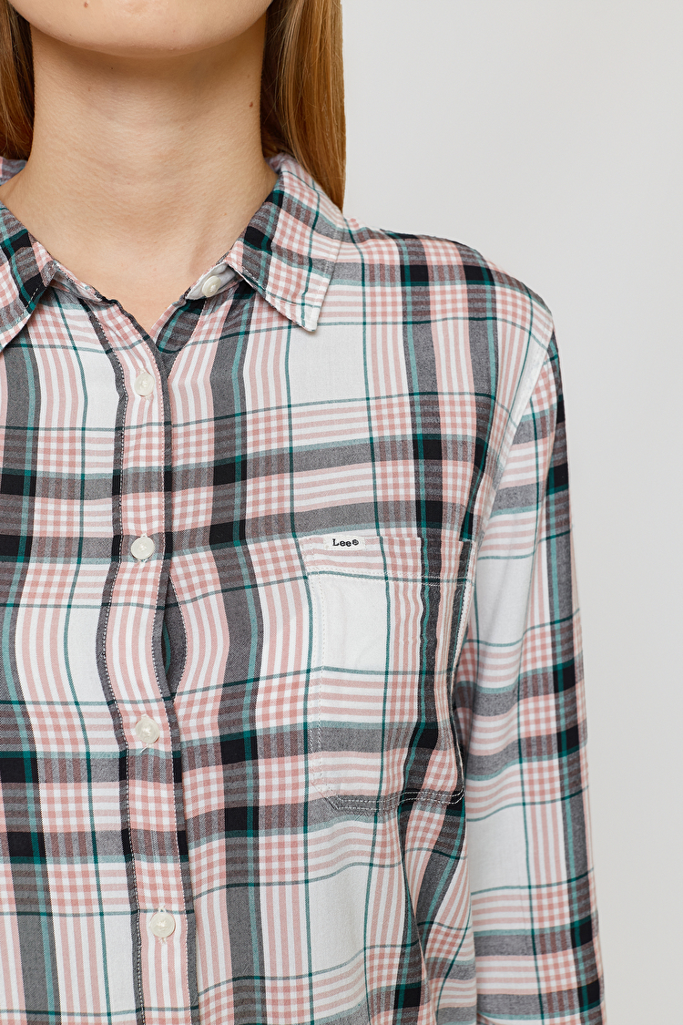 Сорочка LEE LJ Medium Regular Fit (L45QKLEA) Рожевий тьмяний