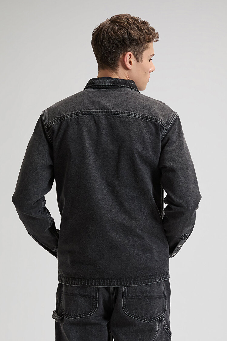 Верхня сорочка LEE WORKWEAR OVERSHIRT Relaxed Fit (112376601) Чорний