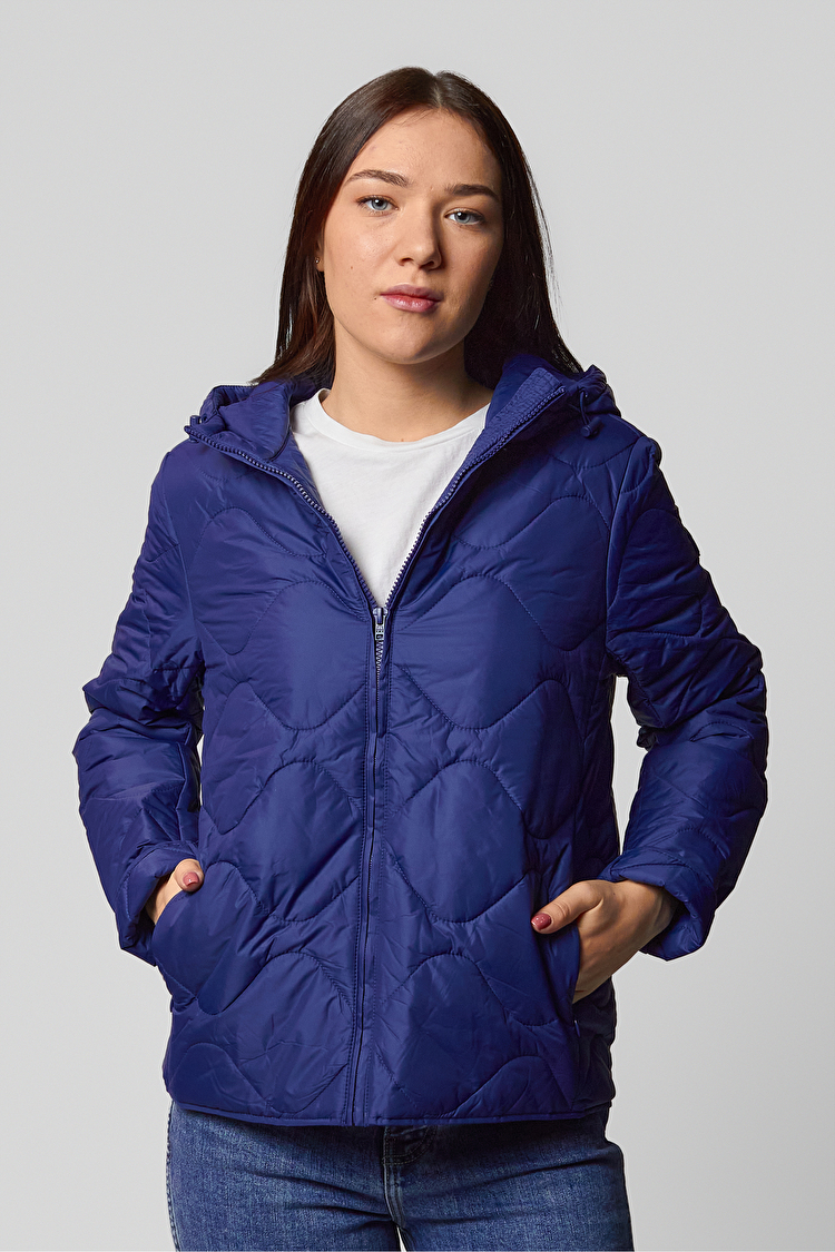 Куртка стьобана Wrangler Transitional Puffer Regular Fit (W4S1YBX09) Синій