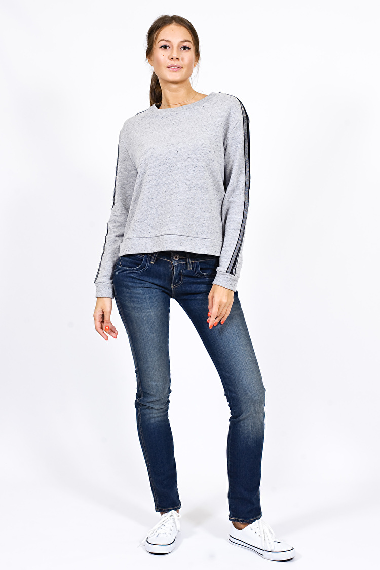 Свитшот LEE Taped Sweatshirt Relaxed Fit (L53OOT37) Серый