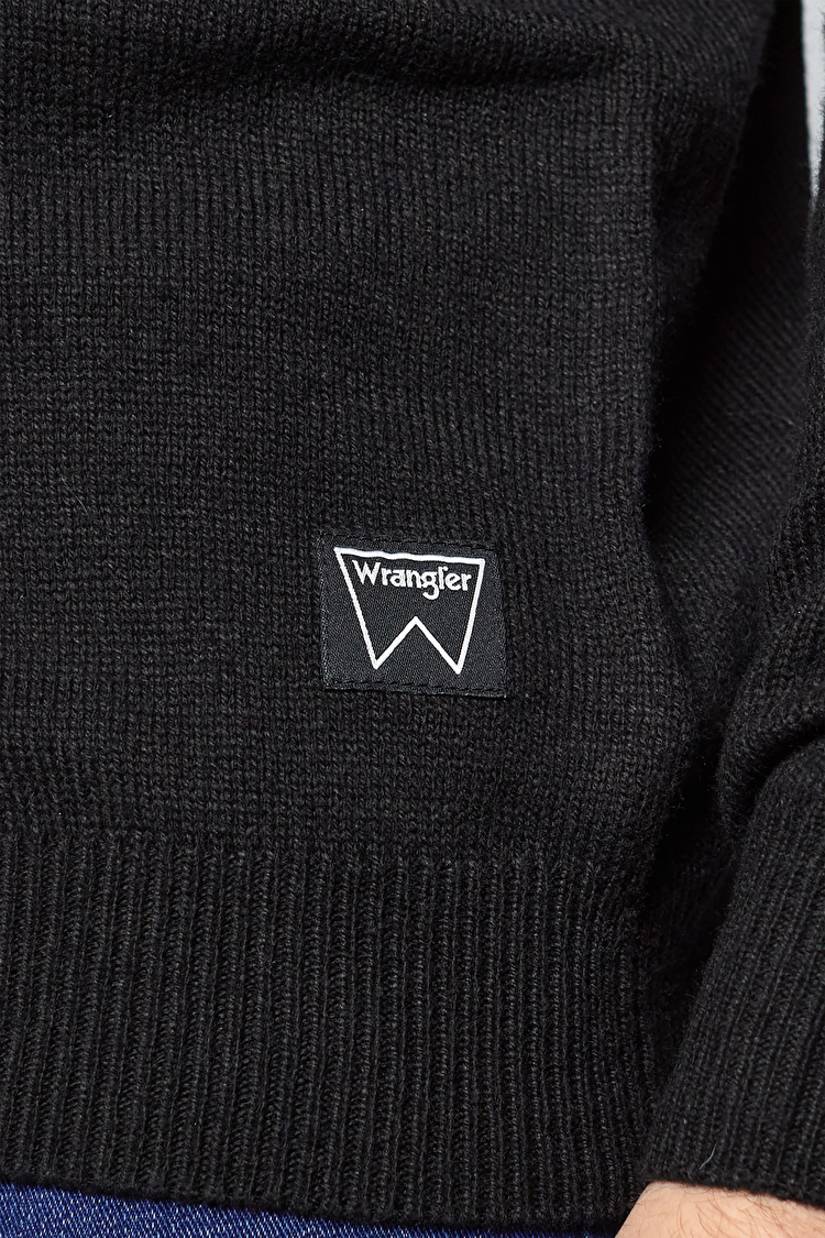 Джемпер Wrangler Retro Crewneck Slim Fit (W8634P301) Черный