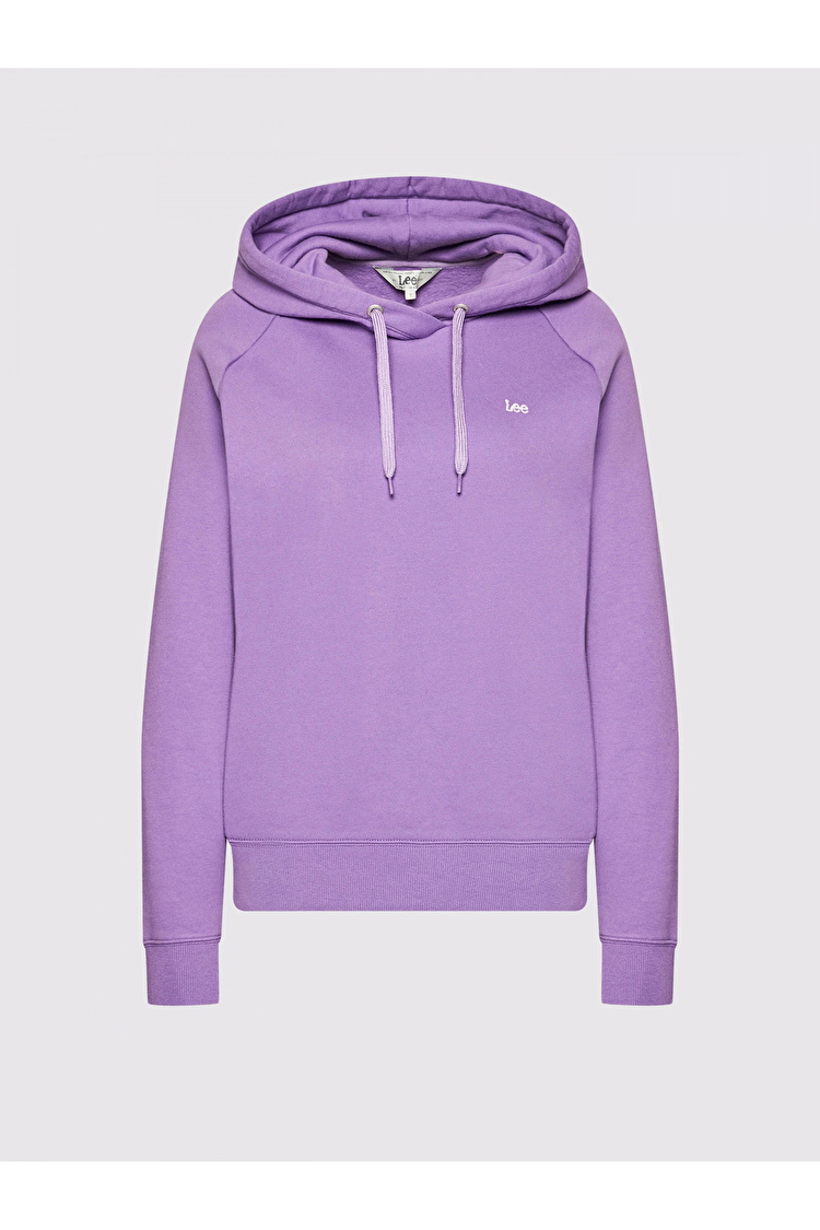 Худі LEE Essential Hoodie Relaxed Fit (L53WTXTI) Фіолетовий