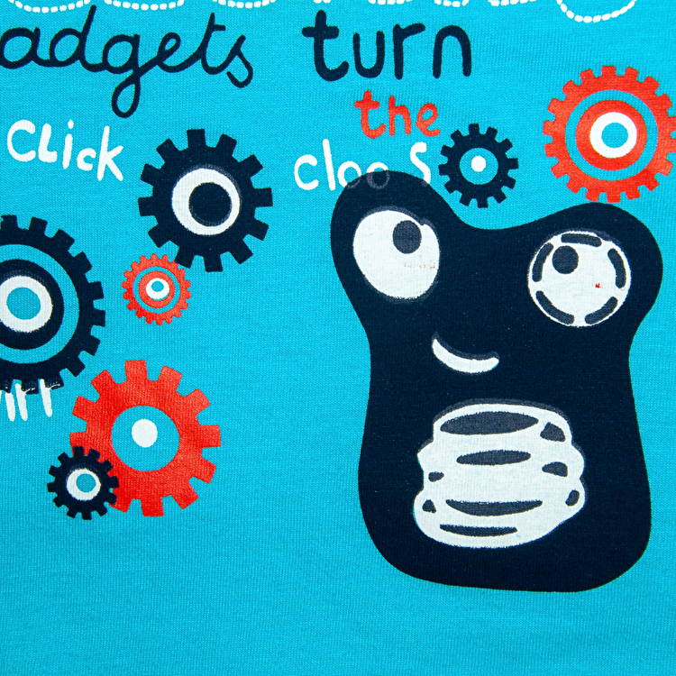 Футболка Losan Mc baby boys (017102203/39) Бірюзовий