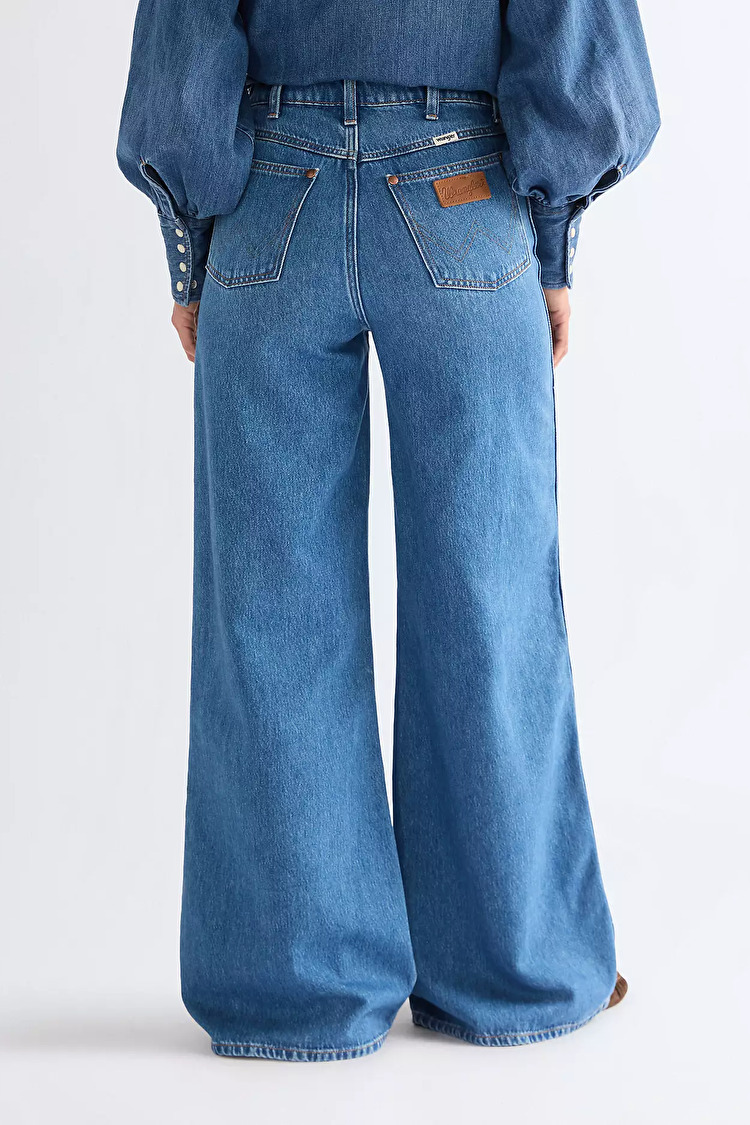 Джинси Wrangler CANYON Loose Fit (112378703) Блакитний