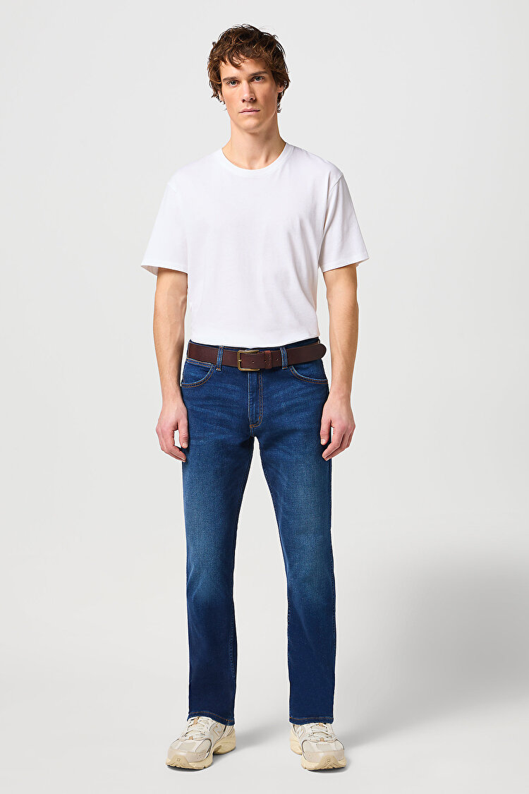 Ремень Wrangler Structured belt Multiple Fits (112125610-W0F1U1X85) Коричневый