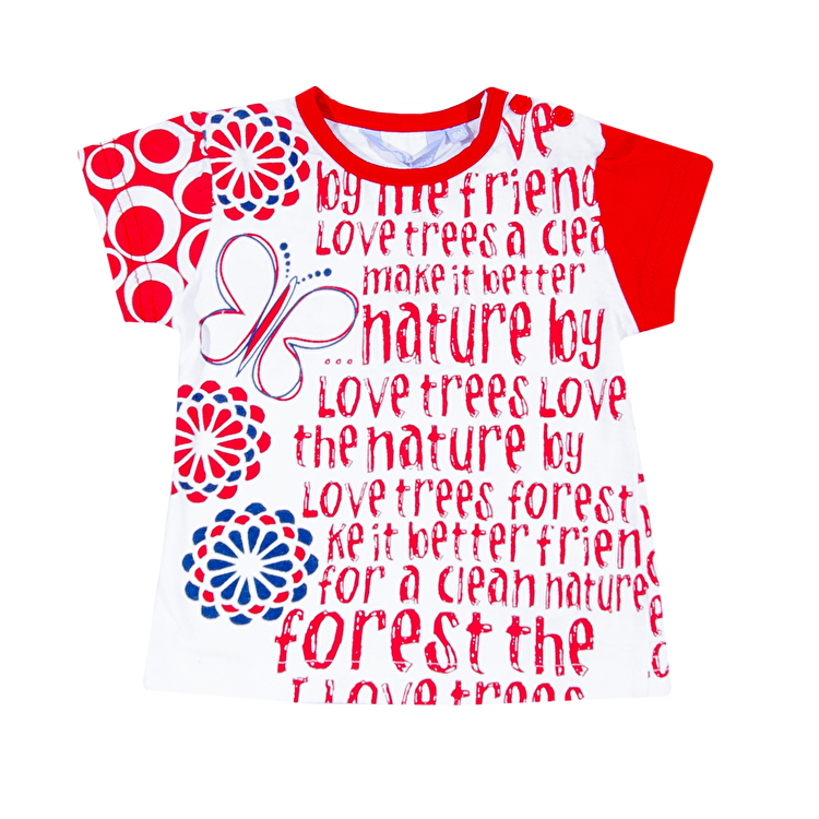 Футболка Losan Mc baby girls (118-1201AD/001) Білий