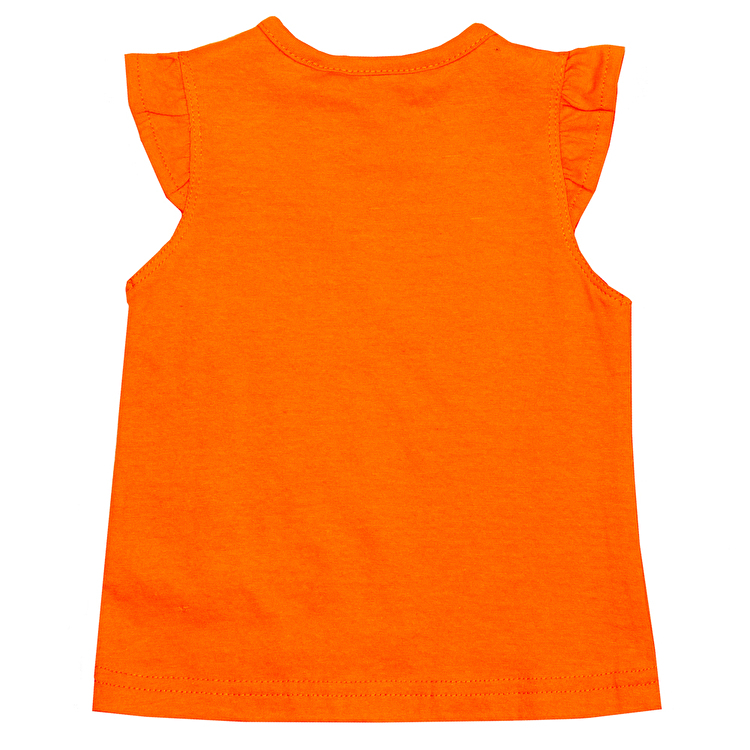 Футболка Losan Mc baby girls (018104304/74) Помаранчевий