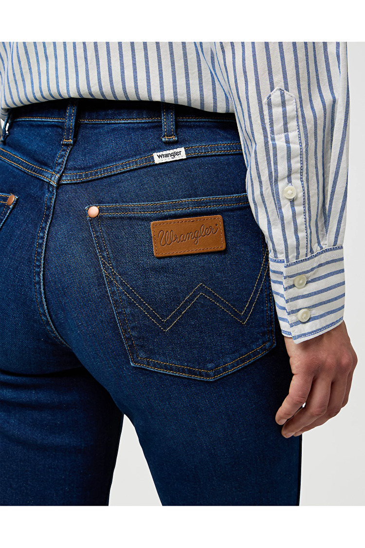 Джинси Wrangler STRAIGHT Straight Fit (112371174) Синій