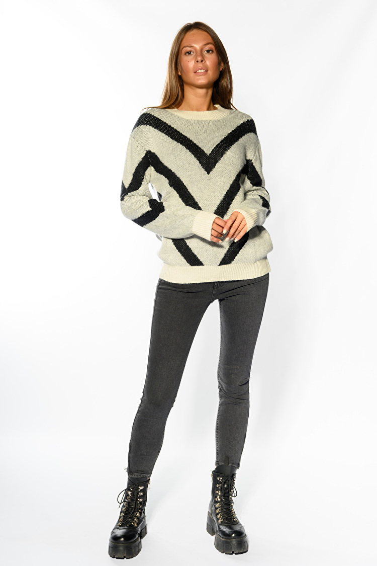 Джемпер LEE Pattern Knit Relaxed Fit (L52PLEHA) Серый