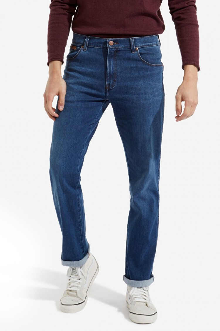 Джинсы Wrangler Greensboro Regular Fit (W15QEE267) Синий