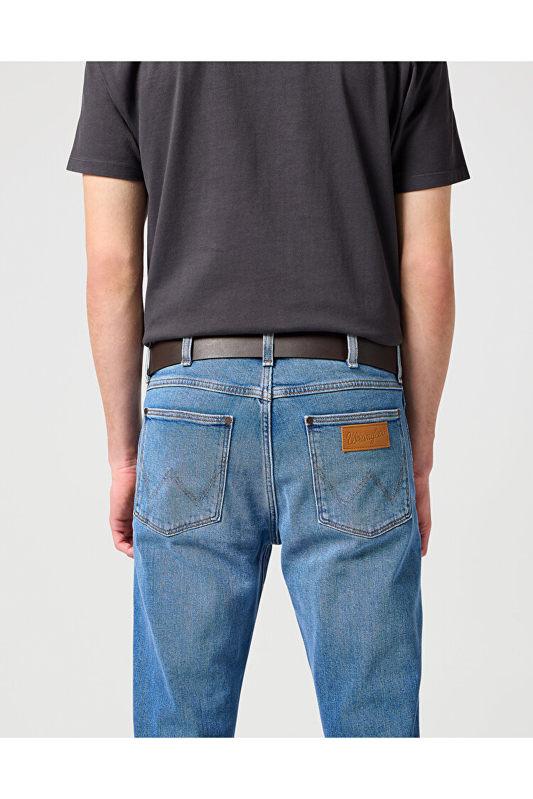 Ремень Wrangler METAL LOOP Multiple Fits (112125435-W0080US85) Коричневый