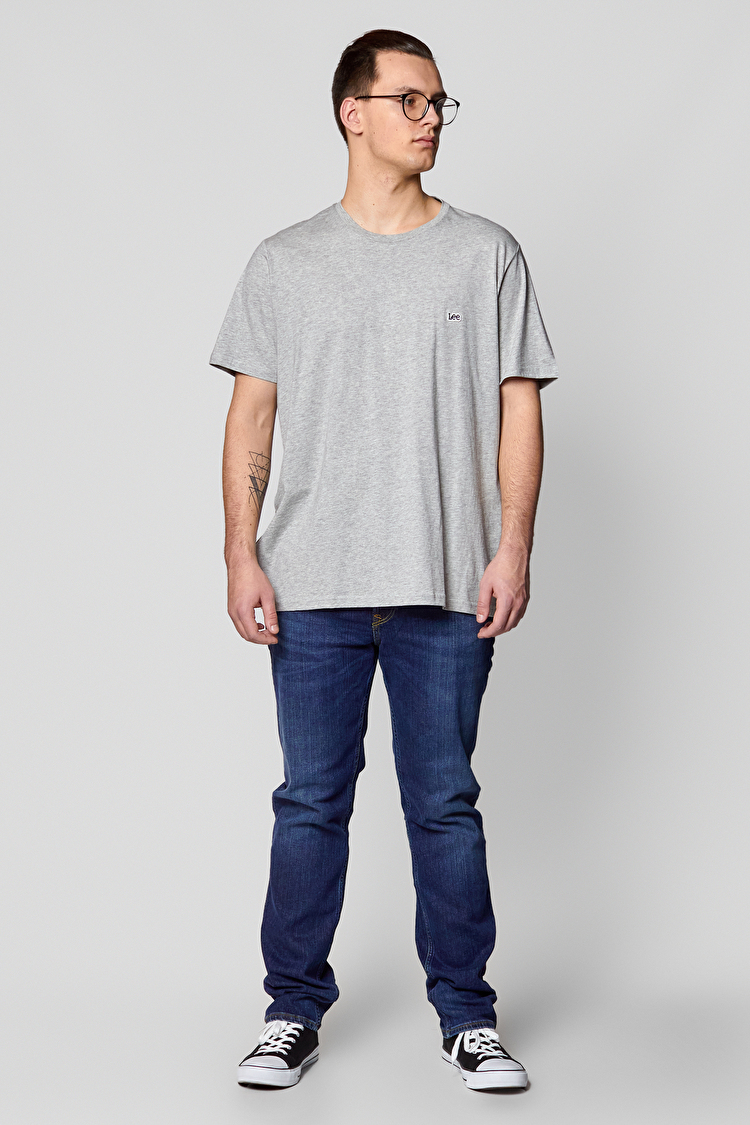 Футболка LEE Patch Logo Tee Regular Fit (L60UFQ37) Серый