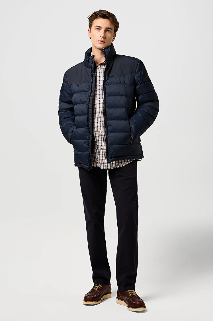 Куртка с утеплителем Wrangler PACKABLE PUFFER Regular Fit (112371447) Черный