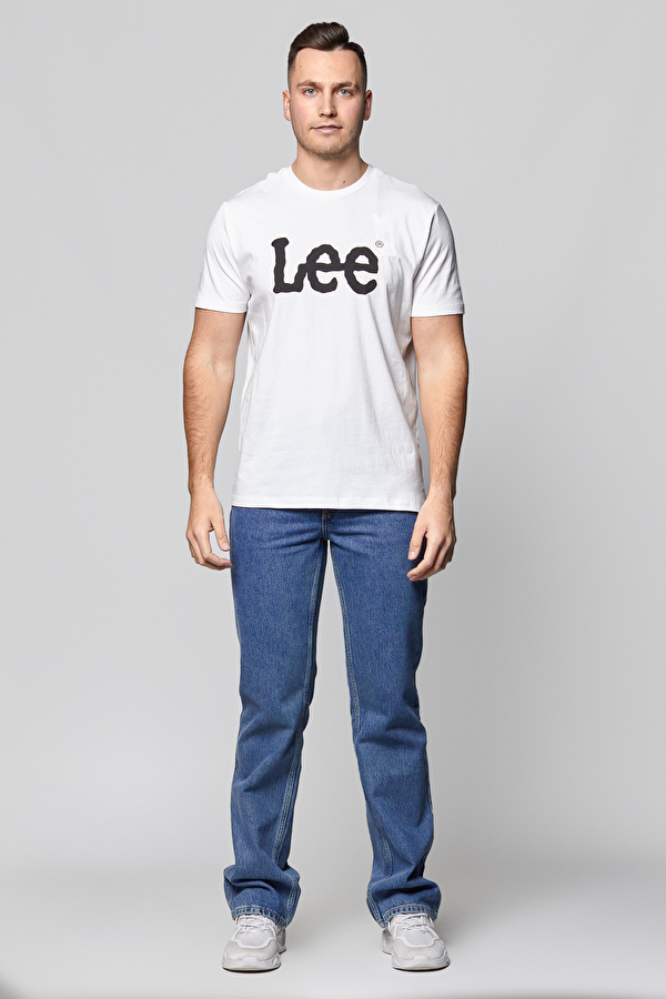 Футболка Lee WOBBLY LOGO TEE Regular Fit (L65QAI12) Белый