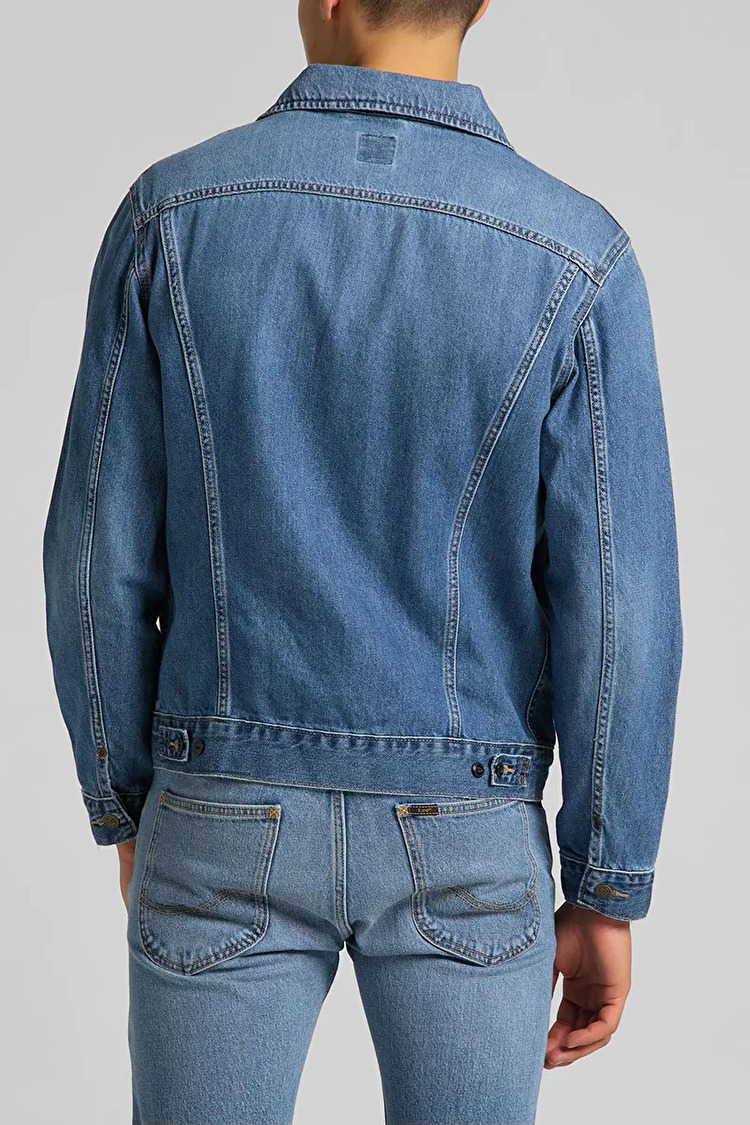 Куртка джинсовая LEE Rider Regular Fit (L89ZLJPI) Синий