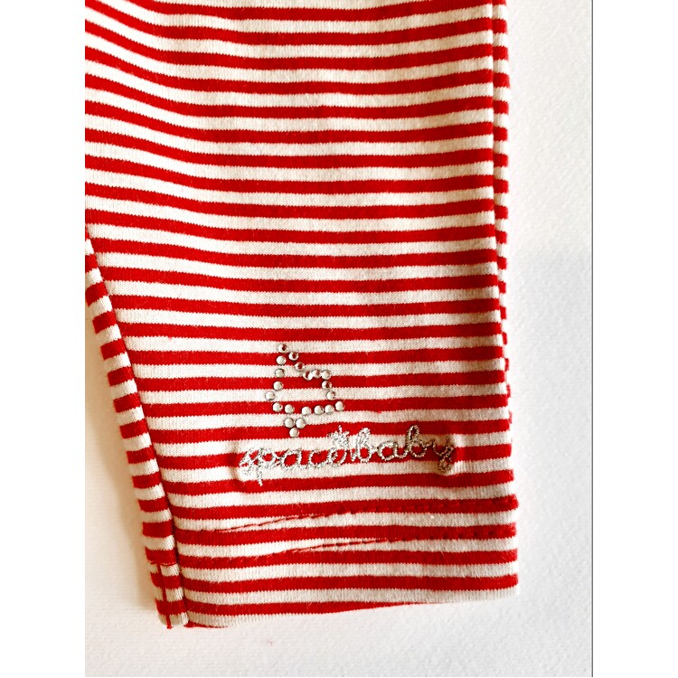 Костюм: Платье с леггинсами Losan Mc baby girls (028-8019AD/51) Красный