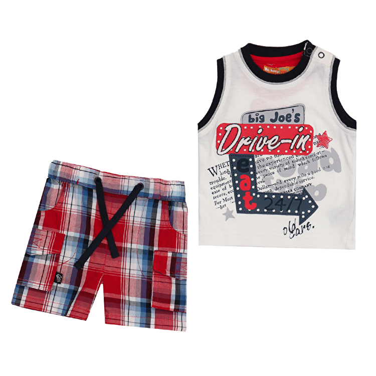 Комплект: Майка та шорти Losan Mc baby boys (017802203/001) Білий