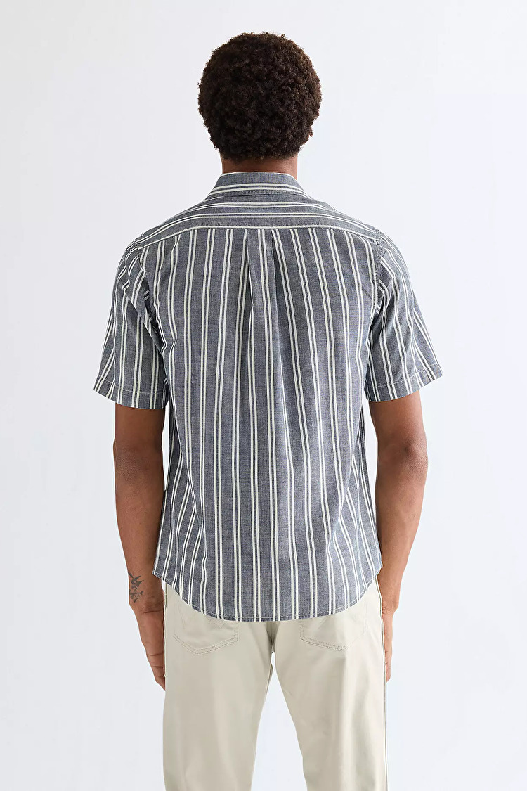 Рубашка Wrangler SS CHAMBRAY SHIRT Regular Fit (112378121) Серый