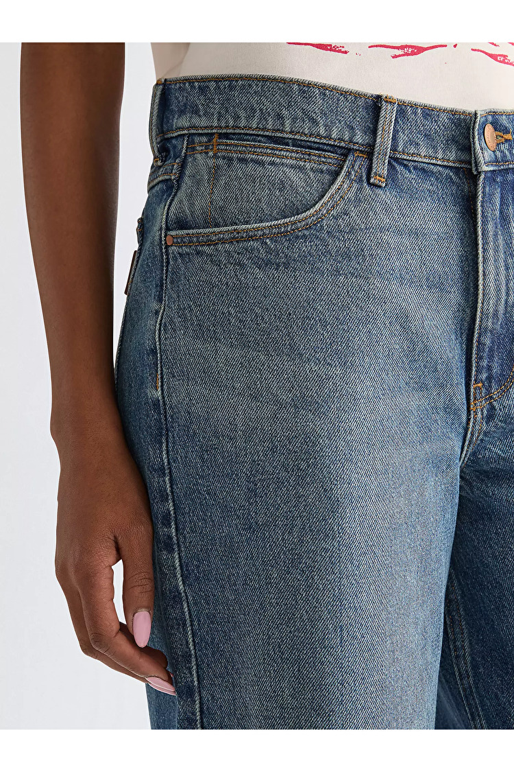 Шорты Wrangler LOW RISE JORT Loose Fit (112378218) Голубой