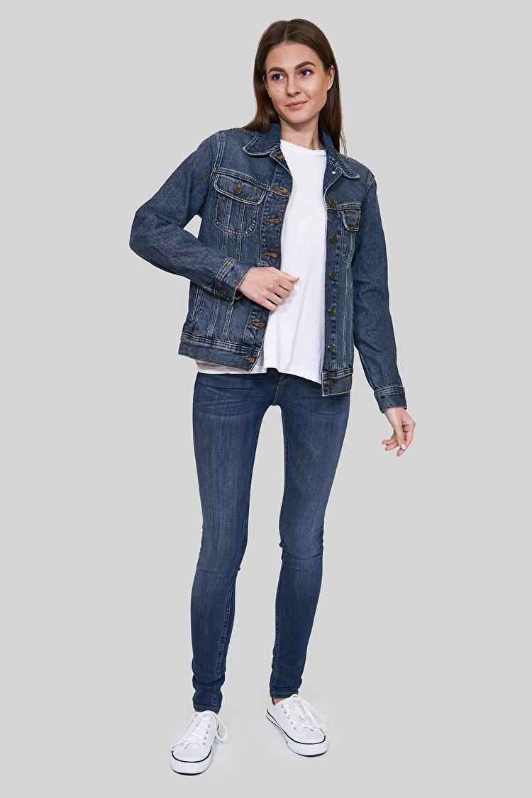 Куртка джинсова LEE Rider Jacket Regular Fit (L54PRDJK) Синій