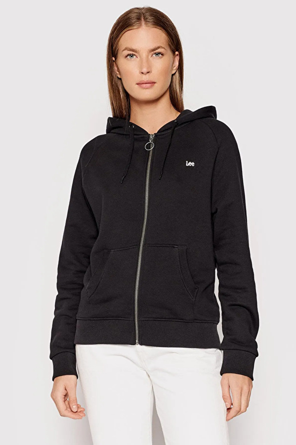 Толстовка LEE Zip Through Hoodie Regular Fit (L53QRY01) Чорний