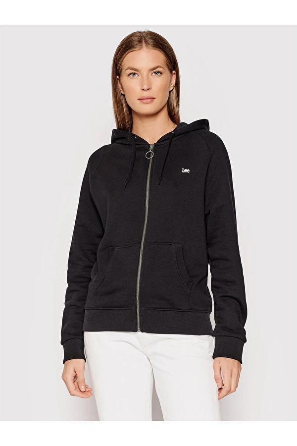 Толстовка LEE Zip Through Hoodie Regular Fit (L53QRY01) Чорний