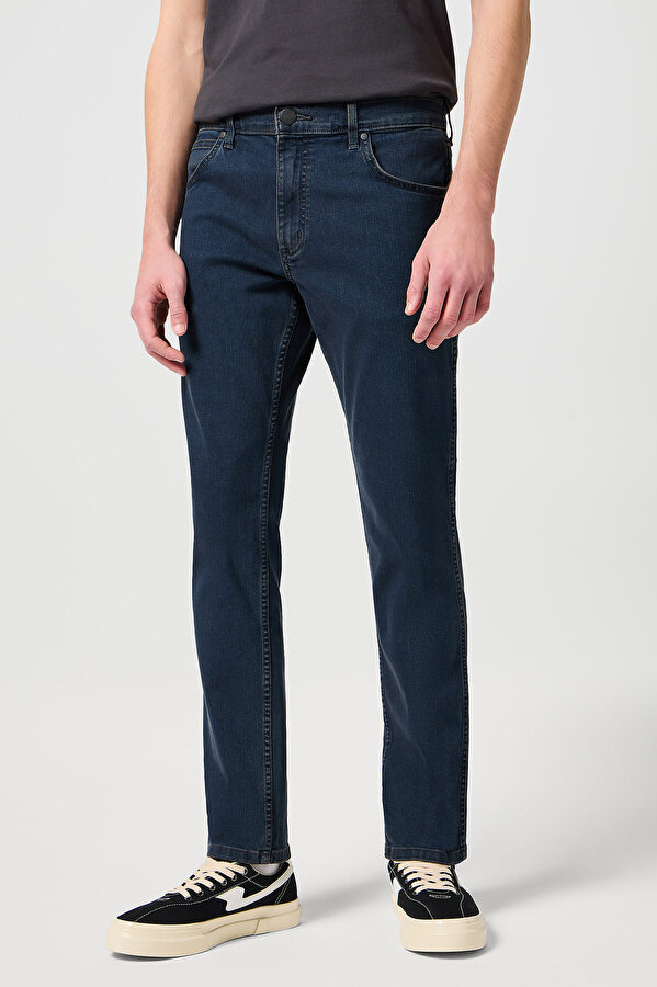Джинси Wrangler Greensboro Regular Fit (112141197-W15QLT35X) Темно-синій
