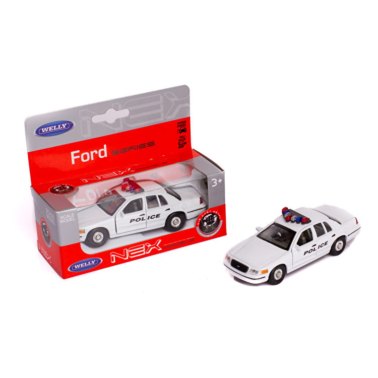 Модель автомобиля FORD POLICE 1:34-39 Welly (K49720G-Po/FORD)