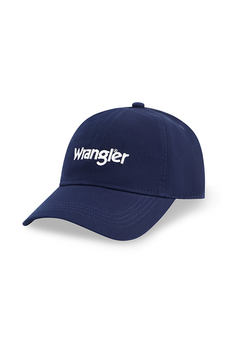 Кепка Wrangler WASHED LOGO CAP Multiple Fits (112357189) Синій