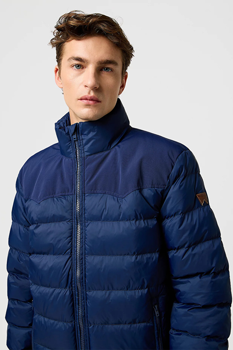 Куртка с утеплителем Wrangler PACKABLE PUFFER Regular Fit (112371448) Синий